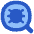 Bug Search Icon from Flex Flat Set