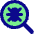 Bug Search Icon from Core Pop Set
