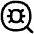 Bug Search Icon from Flex Line Set