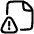 Threat Document Icon from Plump Line Set