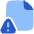 Threat Document Icon from Plump Flat Set