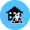 House Location Icon from Kameleon Pop - Free Set