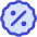 Discount Percent Badge icon - Free transparent PNG, SVG. No sign up needed.