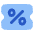 Discount Percent Coupon icon - Free transparent PNG, SVG. No sign up needed.