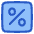 Discount Percent Square icon - Free transparent PNG, SVG. No sign up needed.