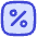 Discount Percent Square icon - Free transparent PNG, SVG. No sign up needed.