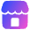 Store 1 Icon from Plump Gradient Set