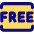 Tag Free Square Icon from Core Pop Set