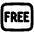 Tag Free Square Icon from Plump Remix Set