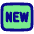 Tag New Square Icon from Plump Pop Set