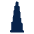 Download free Burj Khalifa Tower Fill PNG, SVG vector icon from Mingcute Fill set.