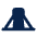 Maya Pyramids Fill Icon from Mingcute Fill Set