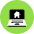Laptop House icon - Free transparent PNG, SVG. No sign up needed.