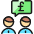 Business Deal Men Cash 1 Pound icon - Free transparent PNG, SVG. No sign up needed.