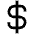 Download free Sign Dollar PNG, SVG vector icon from Atlas Line set.