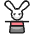 Business Magic Rabbit icon - Free transparent PNG, SVG. No sign up needed.