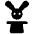 Business Magic Rabbit Icon from Ultimate Bold Set