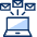 Business Mail Batch Icon from Cyber Duotone Set