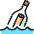 Business Message Bottle icon - Free transparent PNG, SVG. No sign up needed.