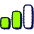 Graph Bar Icon from Stickies Duo - Free Set