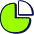 Graph Pie Icon from Stickies Duo - Free Set