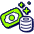 Pile Of Money Icon from Stickies Duo - Free Set
