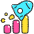 Rocket Launch Chart Icon from Stickies Colors - Free Set