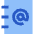 Address Book Icon from Sharp Flat Set