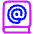 Address Book Icon from Plump Neon Set