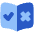 Book Flip Previous Page Arrow Icon from Plump Flat Set