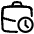 Business Work History Icon from Plump Line Set
