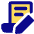 Document Contract Edit Sign Icon from Core Pop Set