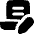 Document Contract Edit Sign Icon from Flex Solid Set