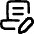 Document Contract Edit Sign Icon from Flex Line Set