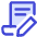 Document Contract Edit Sign Icon from Core Duo Set