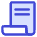 Document Contract License Icon from Core Duo Set