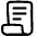 Document Contract License Icon from Plump Line Set
