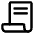 Document Contract License Icon from Core Line Set