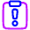Important Note Icon from Plump Neon Set