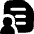 License Agreement Document Icon from Flex Solid Set