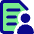 License Agreement Document Icon from Core Pop Set
