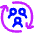 Regroup Team Icon from Flex Neon Set