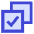 Tasks Projects Icon from Sharp Duo Set