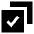 Tasks Projects Icon from Sharp Solid Set