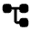 Account Tree Fill Icon from Rounded Fill - Material Pro Set