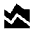 Area Chart Fill Icon from Sharp Fill - Material Pro Set