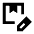 Box Edit Icon from Sharp Line - Material Pro Set