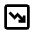 Chart Data Decrease Icon from Outlined Line - Material Pro Set