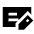 Checkbook Fill Icon from Sharp Fill - Material Pro Set