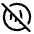 Contactless Off Icon from Rounded Line - Material Symbols Set